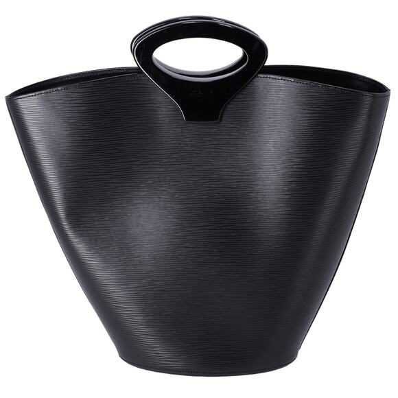 Louis Vuitton Noctambule Epi Handbag M54522 Noir Leather LV logo Engraved - Picture 4 of 7